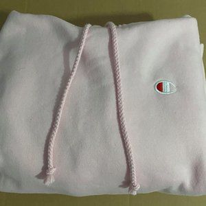 Women's Baby Pink Champion Hoodie